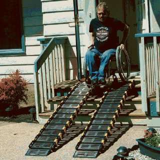  Mobility Ramps Roll   A   Ramp   Twin Track   12W X 8 