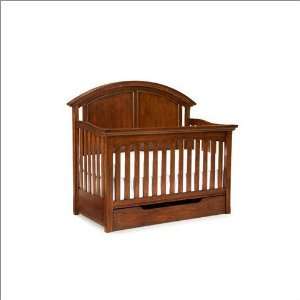   Legacy Classic American Spirit Convertible Crib in Brown Cherry Baby