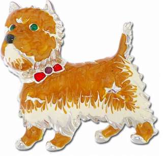 NEW Fabulously Cute WESTIE DOG Brooch Pin   