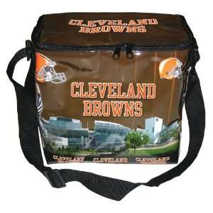 Cleveland Browns NFL 12 Pack Soft Sided Cooler Bag  Sports 