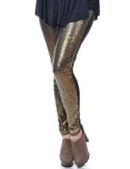 Anna Kaci Free Size Golden Metallic Beadwork Detail Lady Gaga Inspired 