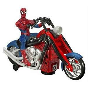    Spider Man Origins Bump n Go Spider Man Chopper Toys & Games