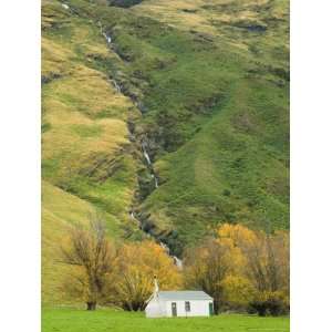 Hut, Matukituki Valley, Wanaka, Central Otago, South Island, New 