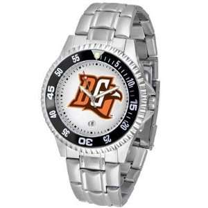  Bowling Green Falcons Suntime Competitor Game Day Steel Band Watch 