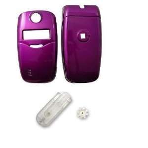   Glossy Purple Case with Optional Belt Clip for Kyocera K323 Cell Phone