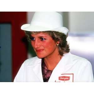  Princess Diana Visits the Unigate Dairys New West London 