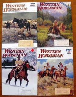 Lot Of 12 WESTERN HORSEMAN Magazine Back Issues 1997 Complete Year 