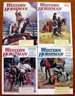 Lot Of 12 WESTERN HORSEMAN Magazine Back Issues 1997 Complete Year 