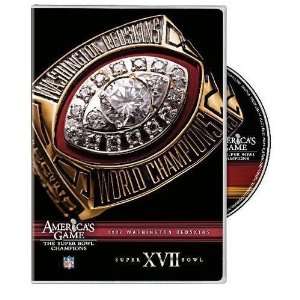  NFL Americas Game: Washington Redskins Super Bowl XVII DVD 