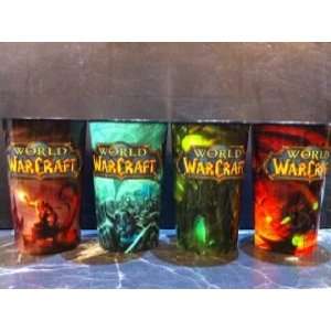  World of Warcraft Collectible Edition Cups Set of All 4 