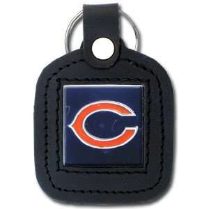  NFL Chicago Bears Keychain   Leather Fob: Sports 