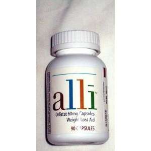  alli Orlistat 60mg capsules weight loss aid 90 capsules 