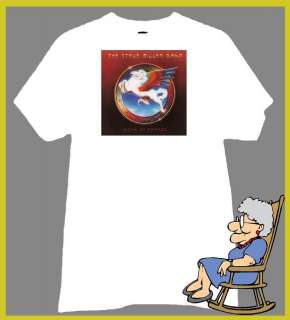STEVE MILLER BAND T SHIRT COVER FOR BOOK OF DREAMS  