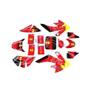  DE11 GRAPHICS DECAL STICKERS HONDA CRF XR50: Everything 