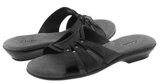 Clarks Womens MacBeth Shoes Black New 72642  