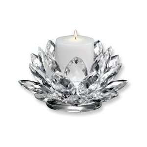  Crystal Lotus Pillar Candle Holder: Jewelry