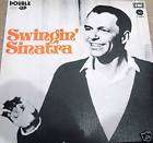 FRANK SINATRA  Double Vinyl LP  Swingin Sinatra (mint)