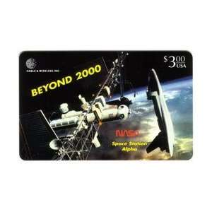   Card $3. Beyond 2000 NASA Space Station Alpha TEST 