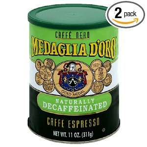 Medaglio Doro Decaf Coffee, 11 Ounce Grocery & Gourmet Food
