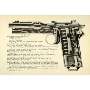  1948 Print 9 mm Austrian Steyr Automatic Pistol 