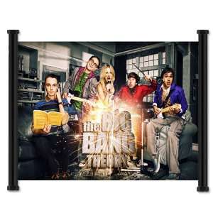  The Big Bang Theory TV Show Fabric Wall Scroll Poster (24 