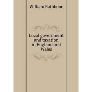  Local government and taxation in England and Wales 