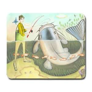  big fish Mousepad Mouse Pad Mouse Mat: Office Products