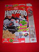 Wayne Gretzky Hockey Canadian Cereal Box Flat  