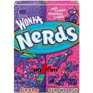 Nerds Grape/Strawberry (Pack of 36)  Grocery & Gourmet 