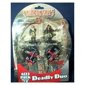  Crimson Skies Aces Pack #2 Deadly Duo Toys & Games