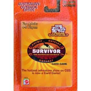  Survivor The Australian Outback Card Game Toys & Games