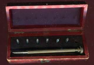 Vintage Watchmaker Tool In Original Carry Case  NOT A CLUE???   L@@K 