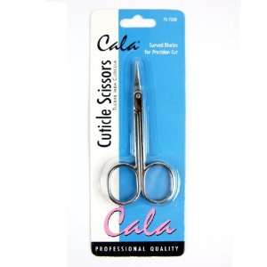   Beauty Cala Cuticle Scissors, Curved Blades for Precision Cut Beauty