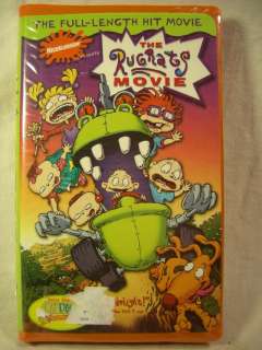 The Rugrats Movie VHS Nickelodeon Full Length Hit Movie 097363339939 
