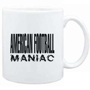  Mug White  MANIAC American Football  Sports: Sports 