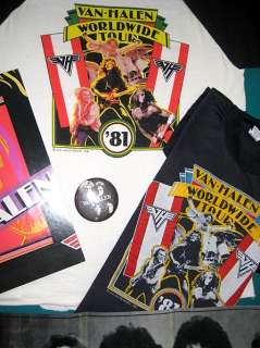   COMPLETE fan club kit also two 2 t shirts & posters jewelry  