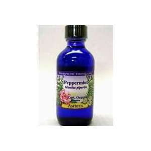 Amrita Aromatherapy Peppermint Essential Oil 2 oz: Health 