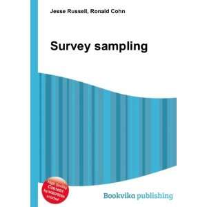  Survey sampling Ronald Cohn Jesse Russell Books