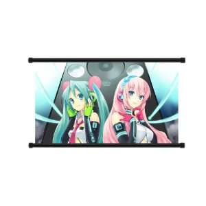  Vocaloid: Hatsune Miku and Luka Megurine Anime Fabric Wall 