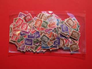 Germany 450 used Hitler stamps, genuine  