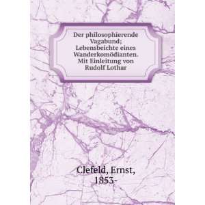  dianten. Mit Einleitung von Rudolf Lothar Ernst, 1853  Clefeld Books
