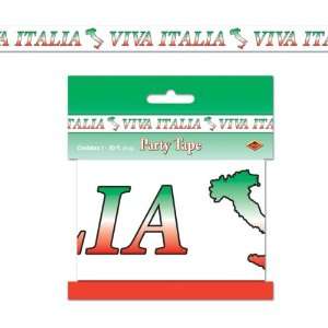  Viva Italia Party Tape Case Pack 120: Home & Kitchen