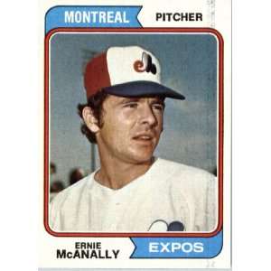  1974 Topps #322 Ernie McAnally Montreal Expos Baseball 