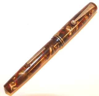 vtg Old Wahl Oxford Fountain Pen Warranted 14k Gold Nib Eversharp 
