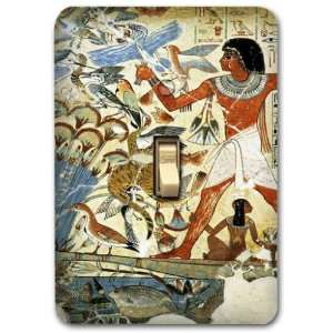  Ancient Egypt Egyptian Art Metal Light Switch Plate Cover 