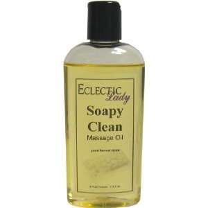  Soapy Clean Massage Oil, 4 oz: Beauty