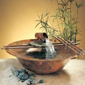 Nature Bowl 606 Tabletop Fountain by Nayer Kazemi: Home 