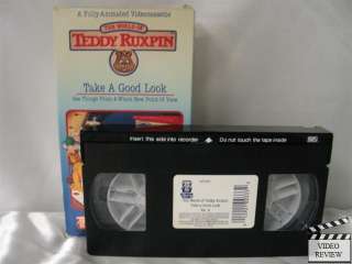 Teddy Ruxpin   Take A Good Look VHS  