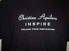 Christina Aguilera Inspire T Shirt Size Medium Sweet