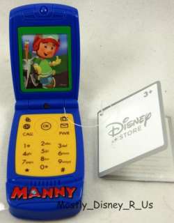 NEW  Handy Manny Toy Flip Camera Talking Cell Phone  